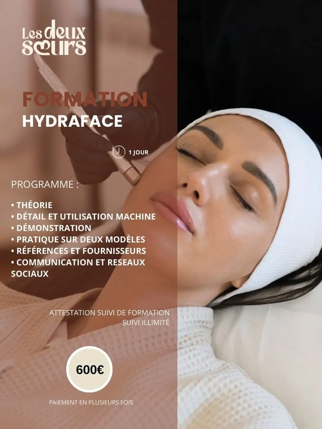 Formation soin du visage Hydraface